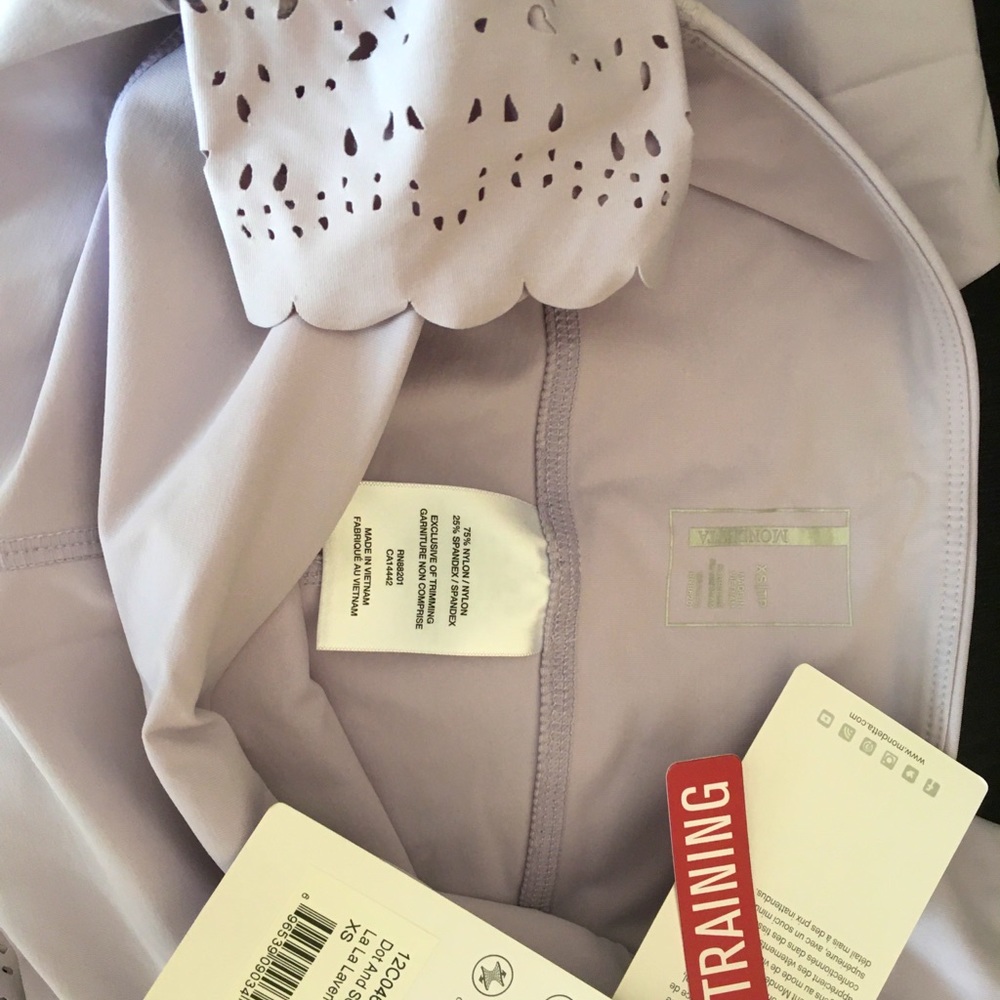 Mondetta Lace Hollow Out Leggings NWT